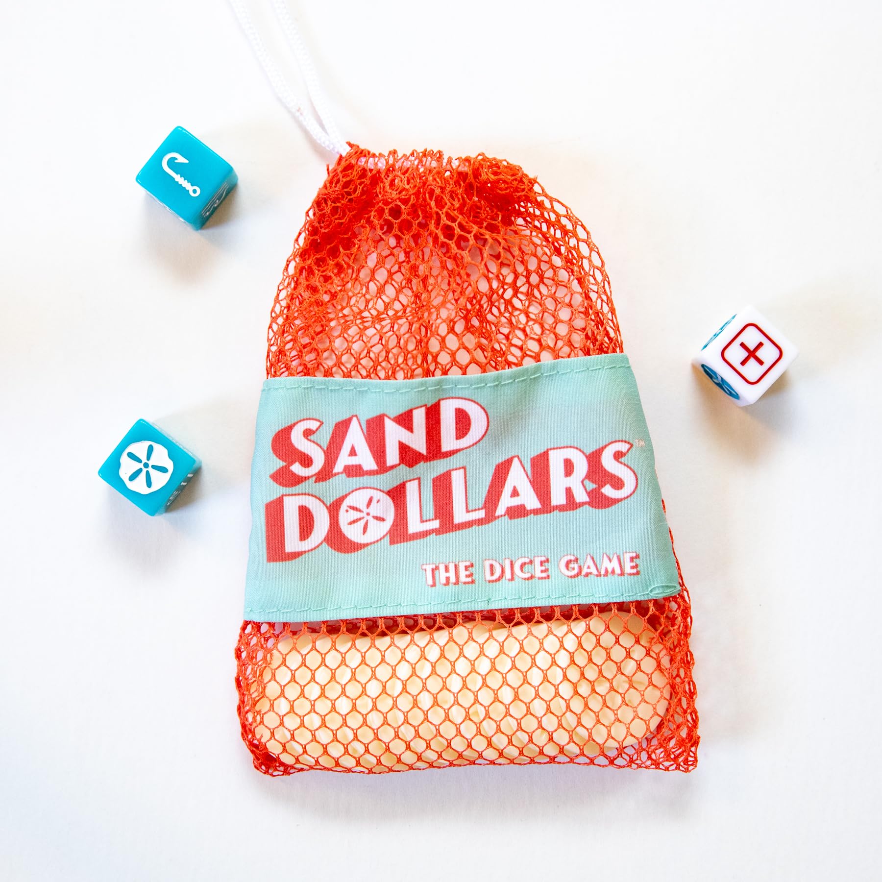 Ski House Games Sand Dollars Dice Game | Beach Game and Pool Game for the Whole Family | Screen for Kids Adults and Grandparents | Perfect for Vacation, Lake Cabins and Beach Houses