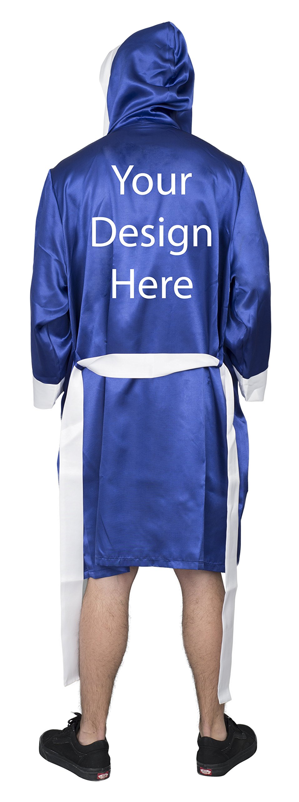 Adult Halloween Costume Boxing Robe with Hood Custom Personalized Cosplay