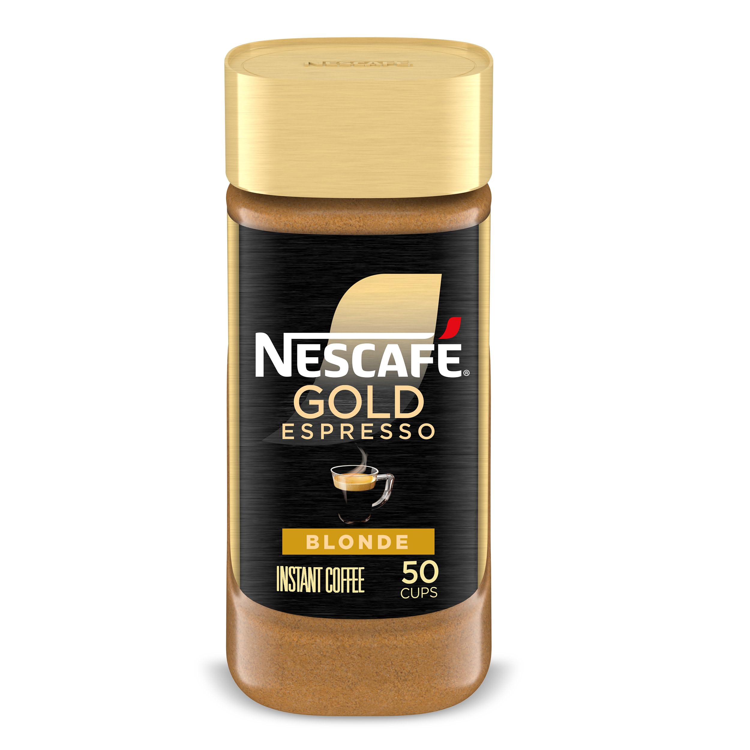Nescafe, Gold Espresso Blonde, Instant Coffee, 3.5 Ounce - Image 1
