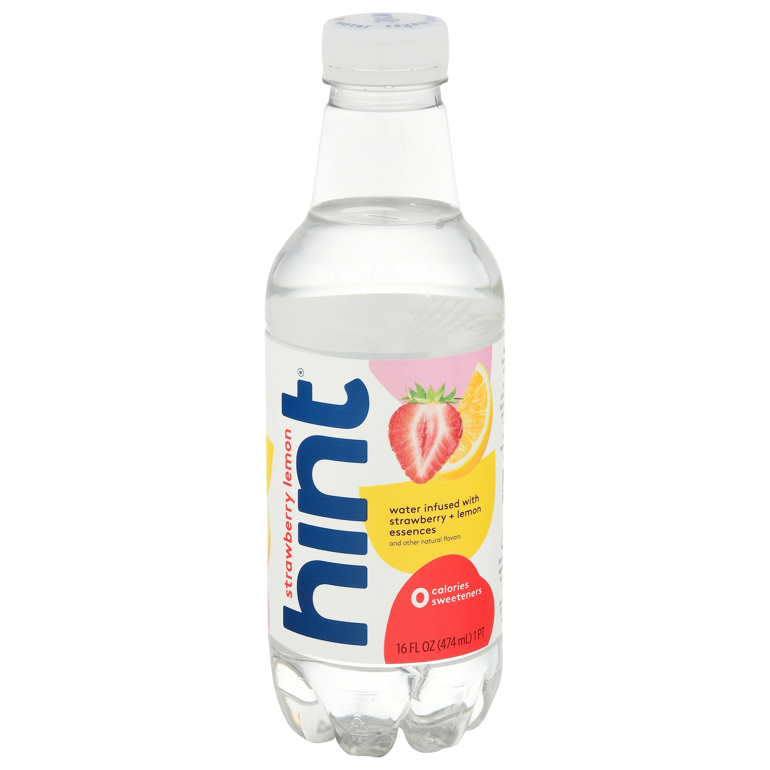 Hint, Water Strawberry Lemon, 16 Fl Oz