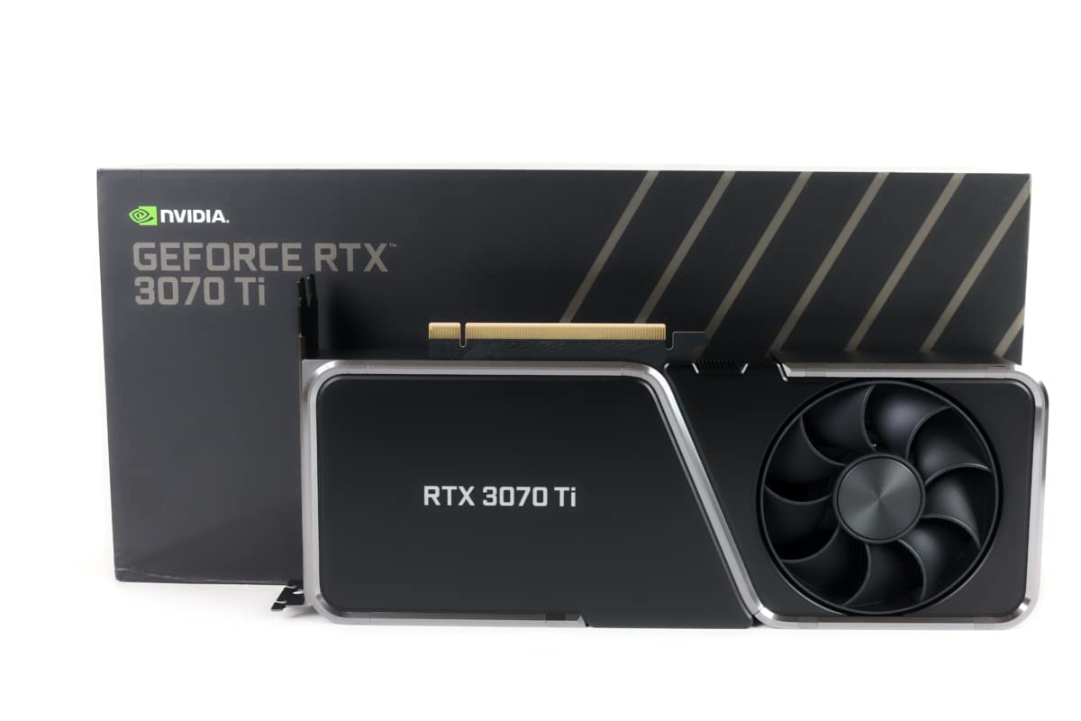 NVIDIA - GeForce RTX 3070 Ti 8GB GDDR6X PCI Express 4.0 Graphics Card - Dark Platinum and Black