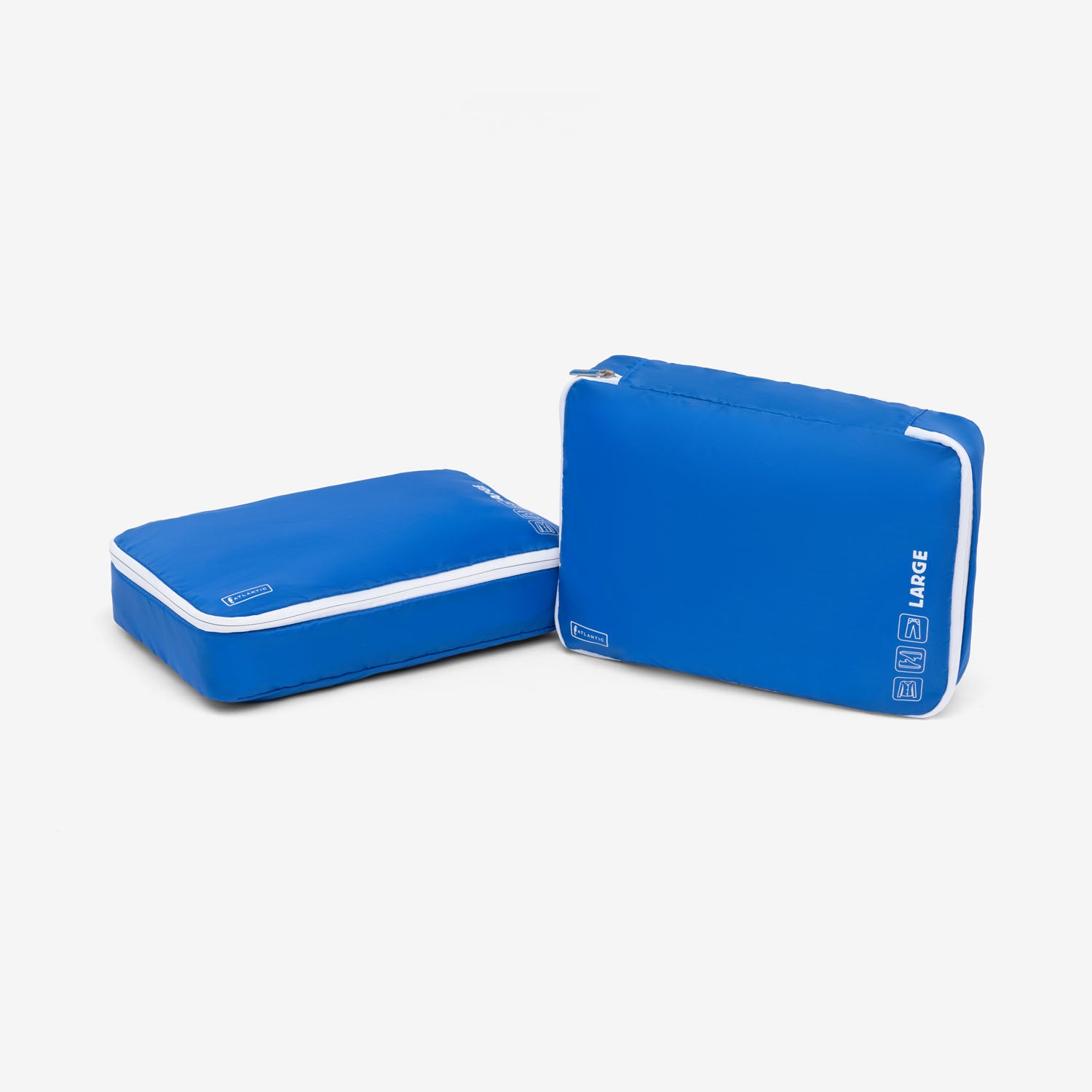 2 Pack Large Washable Packing Cubes in Ocean Blue | Atlantic Luggage - Image 1