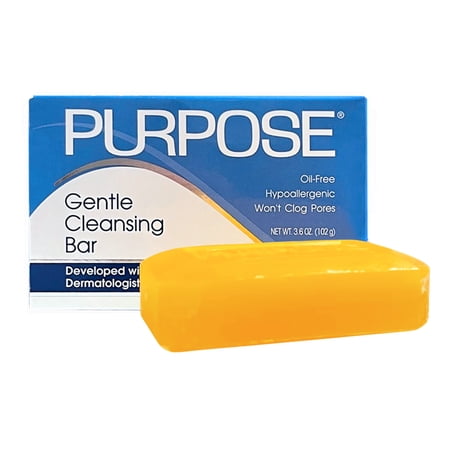 Purpose Gentle Cleansing Bar 6 Oz by Bausch And Lomb