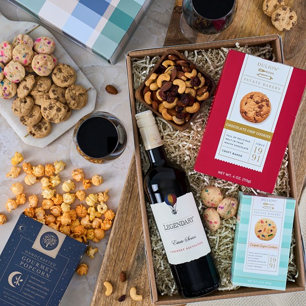 Red Wine Countryside Gift Basket 5130T