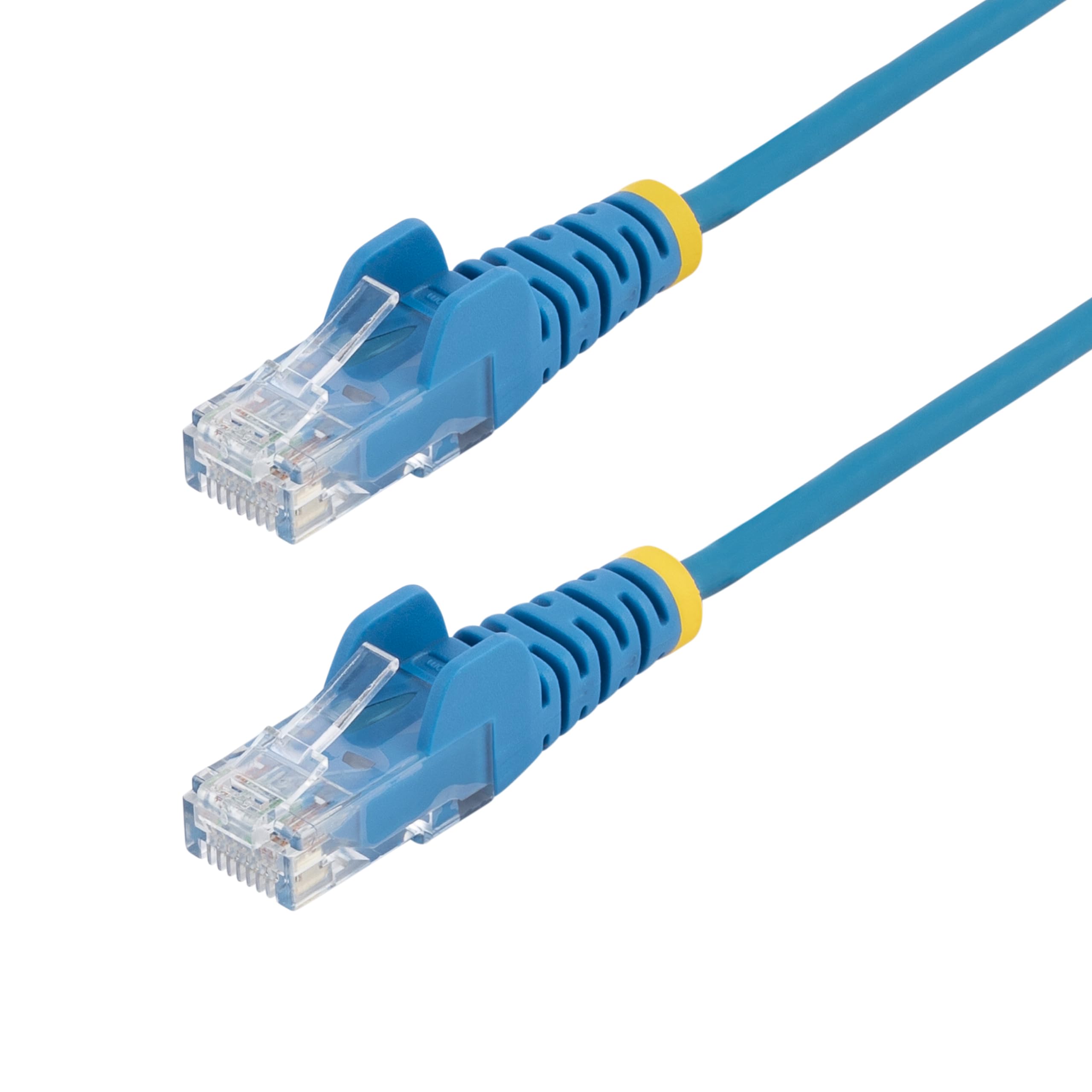 StarTech 4ft Cat6 Slim Ethernet Cable, 100W PoE++, LSZH, Blue (N6PAT4BLS) - Image 2