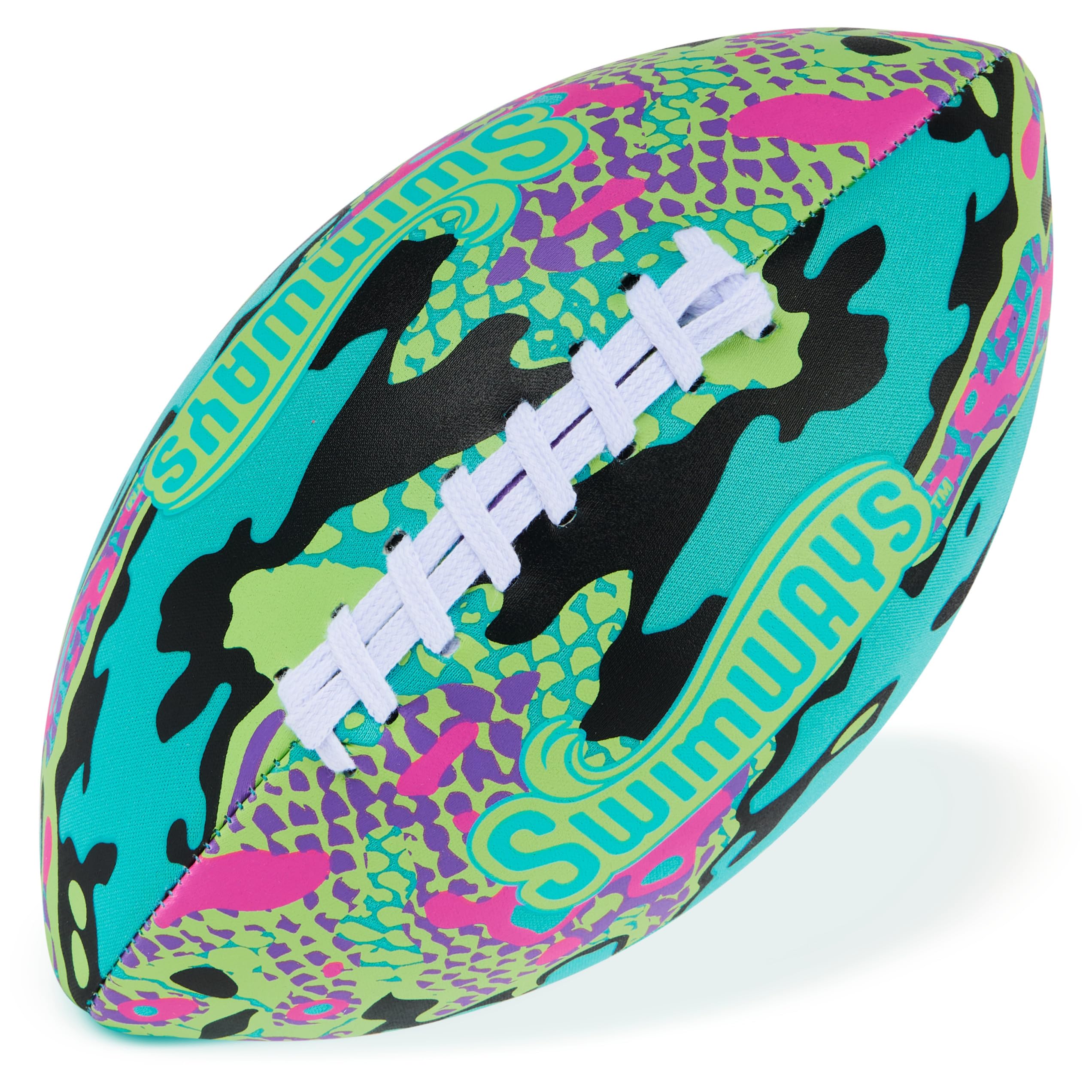 SwimWays Hydro Waterproof Football for Outdoor and Pool Games; Ages 5+