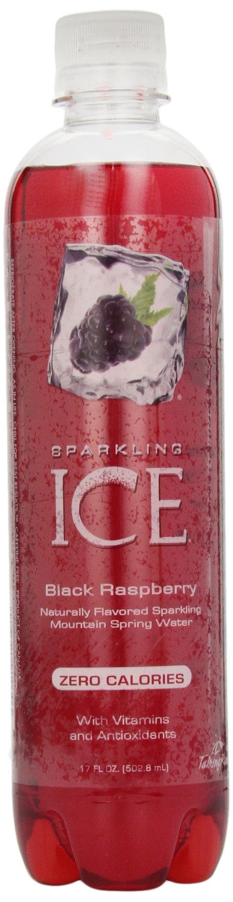 Sparkling Ice, Sparkling Ice Blk Raspberry +Crv, 17 Ounce