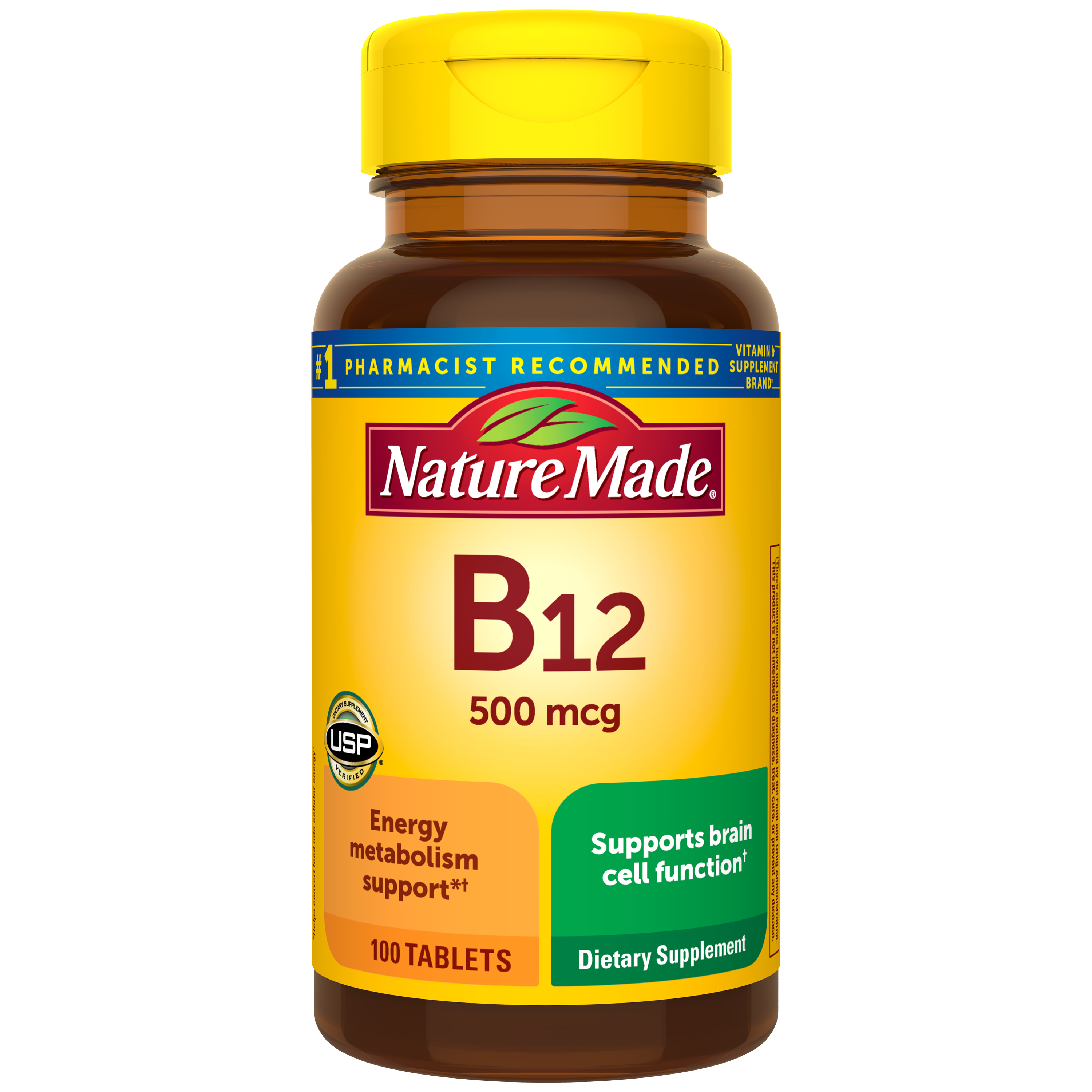 Nature Made Vitamin B12 500 mcg Tablets - Image 1