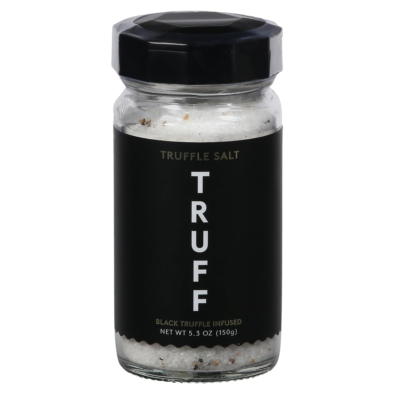 Truff Black Truffle Infused Salt, 5.3 Ounce (Pack of 6)