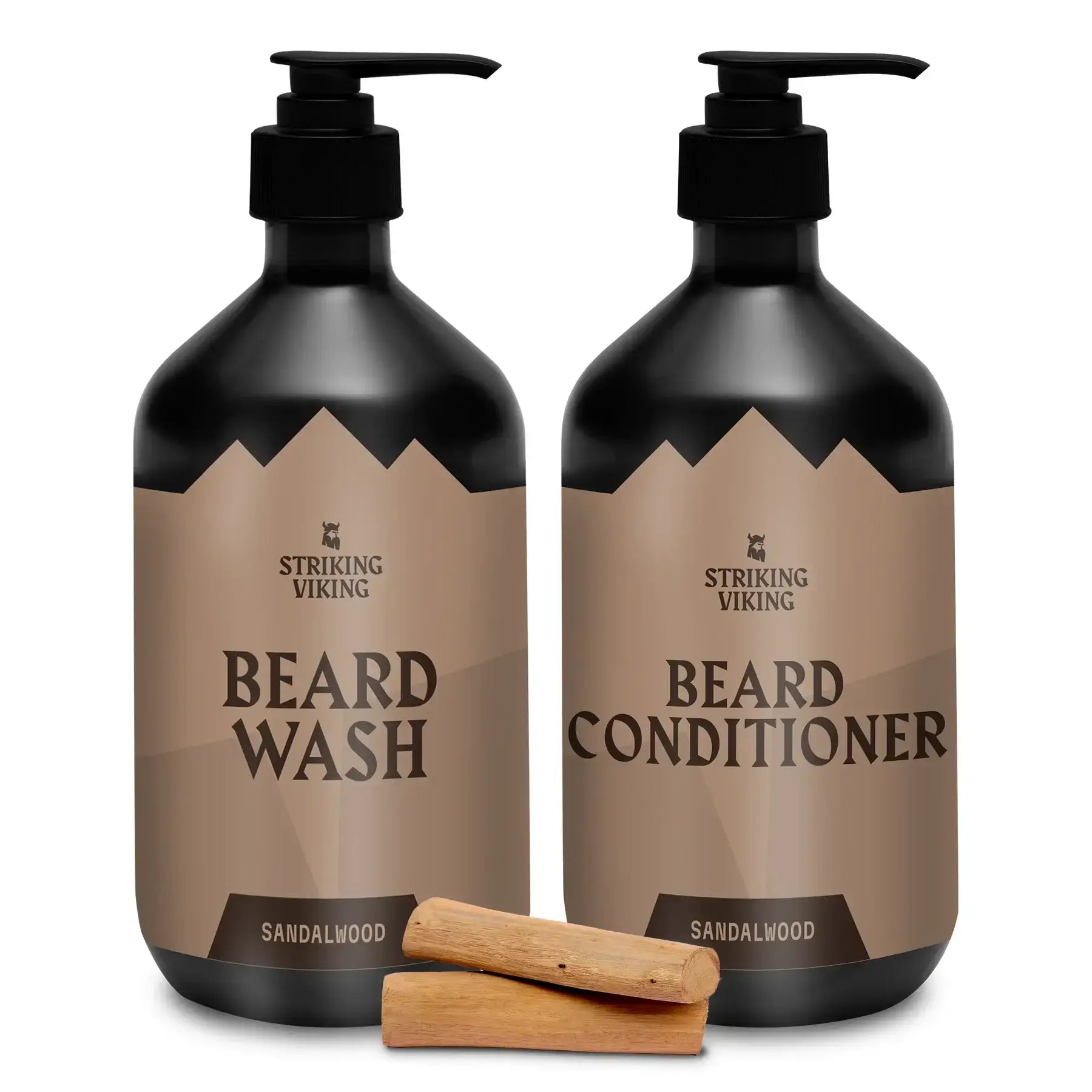 Beard Wash & Conditioner Set (Sandalwood) - Image 1