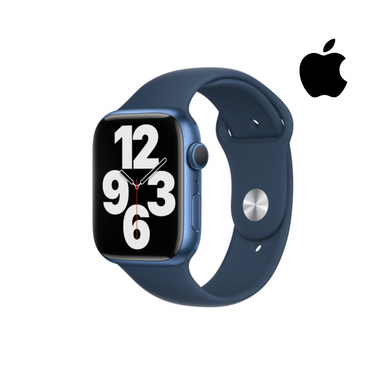 Apple® Watch Series 7, 4G LTE + GPS, 45mm – Blue Aluminum Case - Image 1