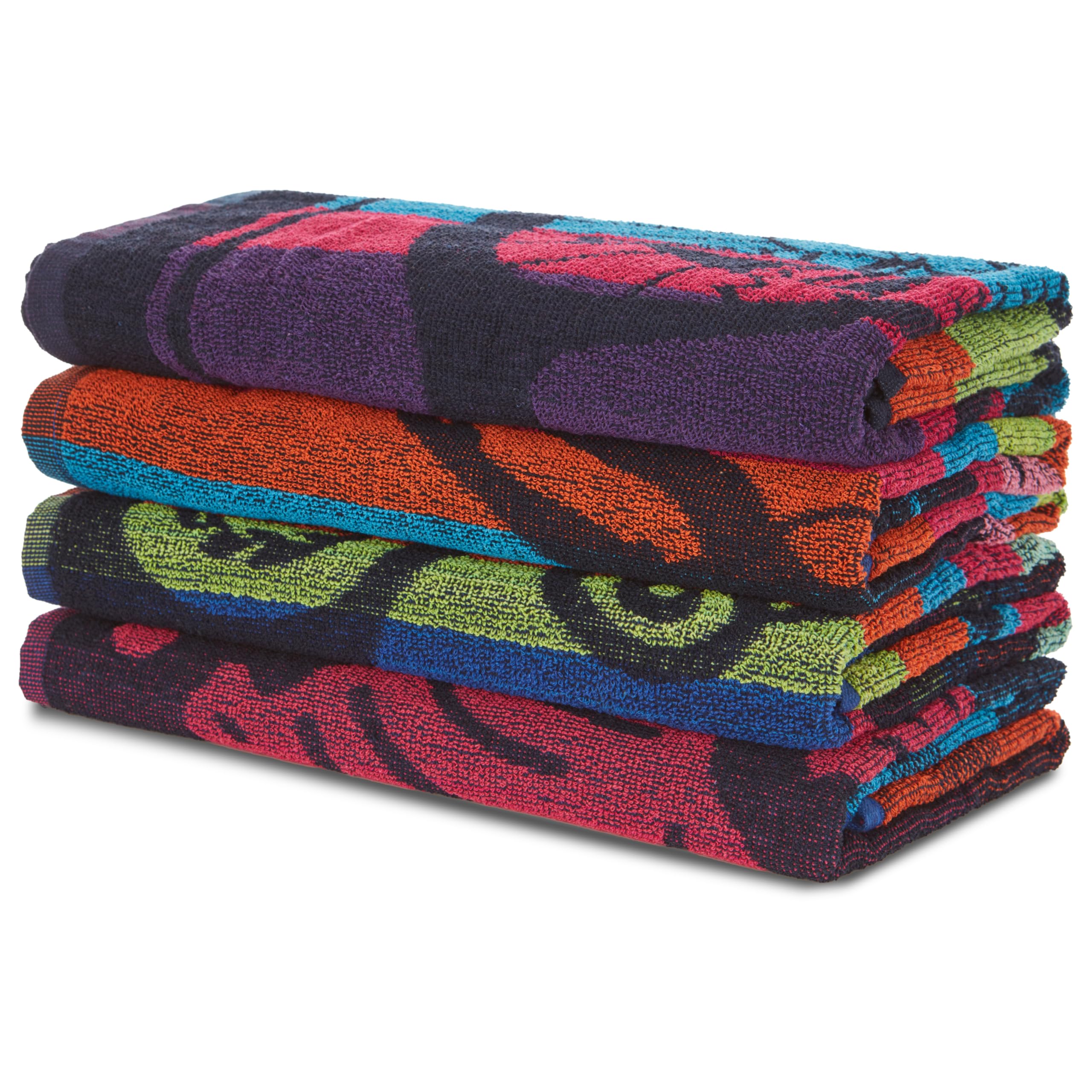 BolBom*S 100% Cotton Luxury Bath Towel Set - Soft & Absorbent Quick-Dry Towels for Bathroom, Spa, Beach or Gym - 30"x60" Large Size - Pack of 4 - Plush & Durable Towels - Machine Washable - Image 1