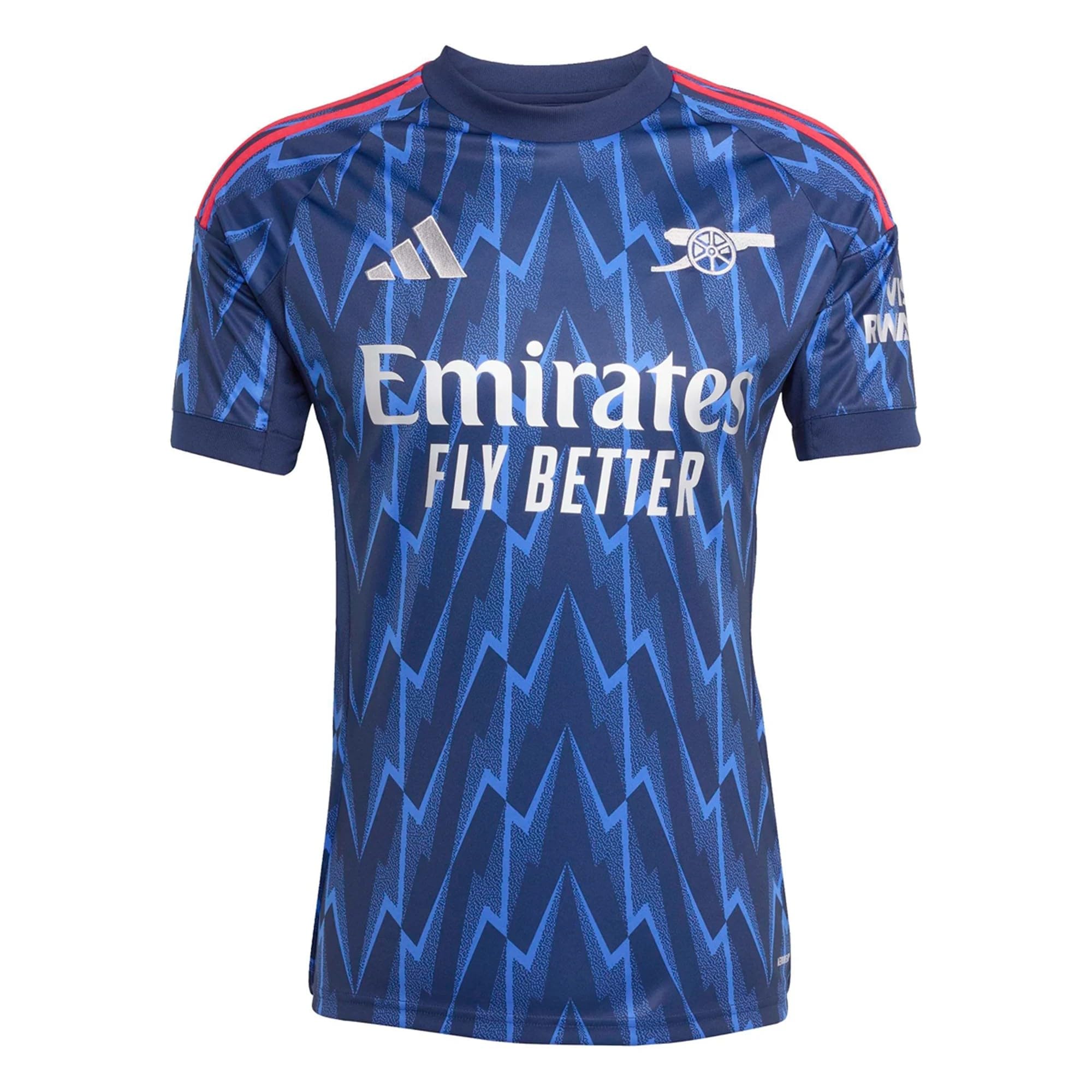 adidas Arsenal Away Jersey 25/26 (Indigo/Silver) - Image 1